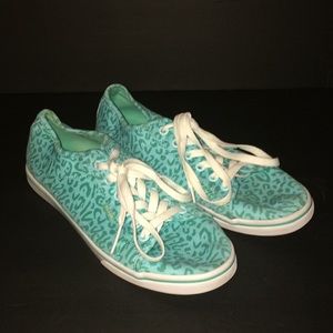 Vans teal / blue size 8.5 only wore once